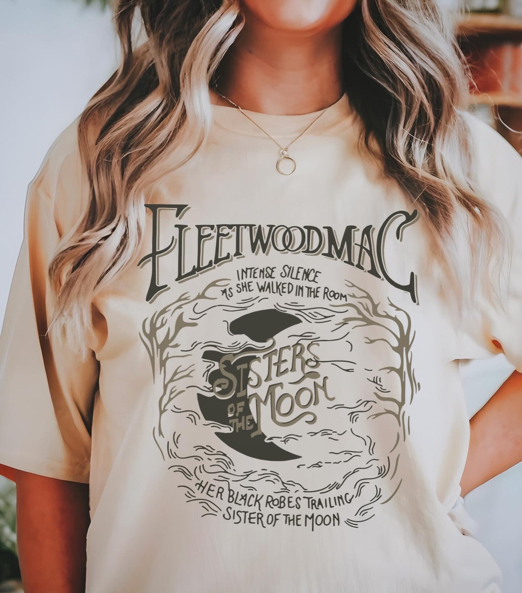 Fleetwood Mac T-Shirt Officiel Sisters Of The Moon - Homme Noir